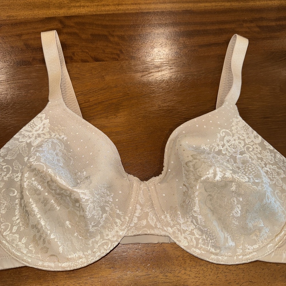 Vanity Fair Women's Beauty Back Smoothing Minimizer Bra 36DD #76080 Nude